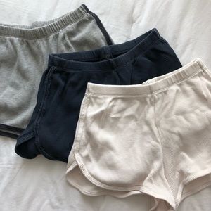 BUNDLE BRANDY MELVILLE Lisette Thermal Shorts